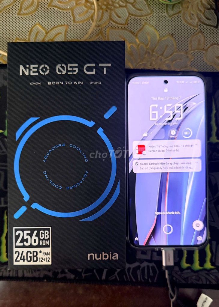 Nubia Neo 5 GT Special edition 12GB/256GB Bạc. Mua bán Điện thoại tại Huyện Bến Lức Long An được đăng bởi Lưu Yêm hình 1