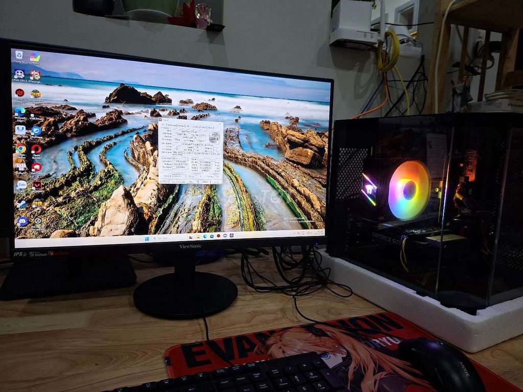 PC Lắp ráp i5 10400F 24 inch 16GB/256GB. Mua bán Máy tính để bàn tại Huyện Hàm Thuận Bắc Bình Thuận được đăng bởi Khánh YuanQing hình 1