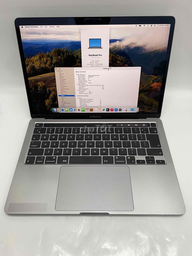 Macbook Pro M1 Ram 16gb Ssd 512gb