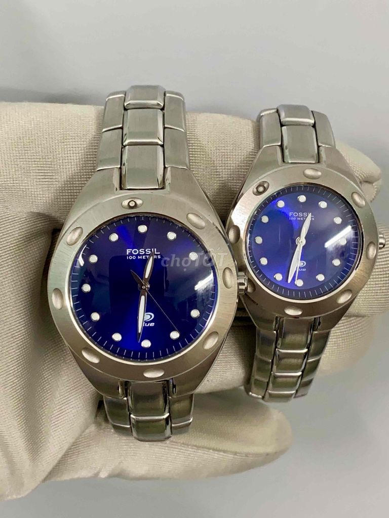 Cặp đôi hoàn hảo! FOSSIL BLUE