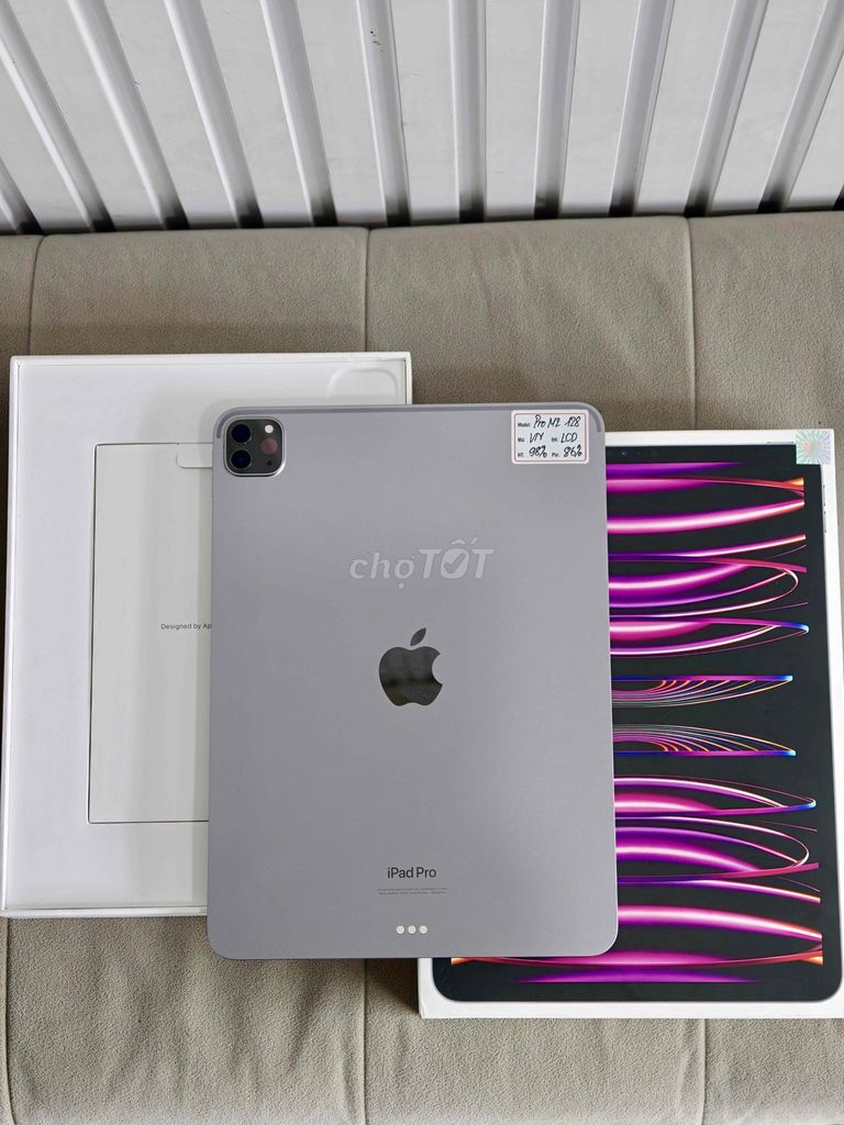 iPad Pro M2 128GB VN Fullbox zin nguyên bản. Mua bán Máy tính bảng tại Quận Đống Đa Hà Nội được đăng bởi Lâm Bảo Tuyên hình 1