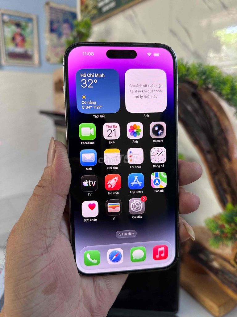 Apple iPhone 14 Pro Max 256GB Tím Mỹ Đã sử dụng. Mua bán Điện thoại tại Thành phố Thuận An Bình Dương được đăng bởi  Phan Trung hình 1