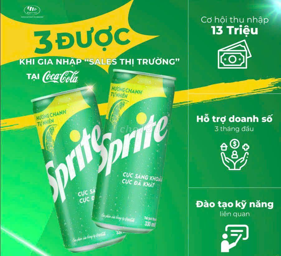 NHÂN VIÊN KINH DOANH THỊ TRƯỜNG COCA - COLA