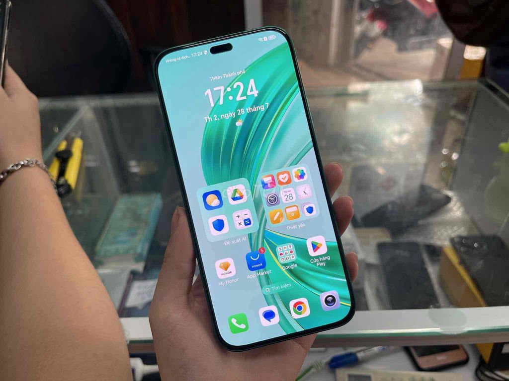 Honor X8b 16GB/512GB Xanh. Mua bán Điện thoại tại Huyện Đắk R'Lấp Đắk Nông được đăng bởi Dương hình 1