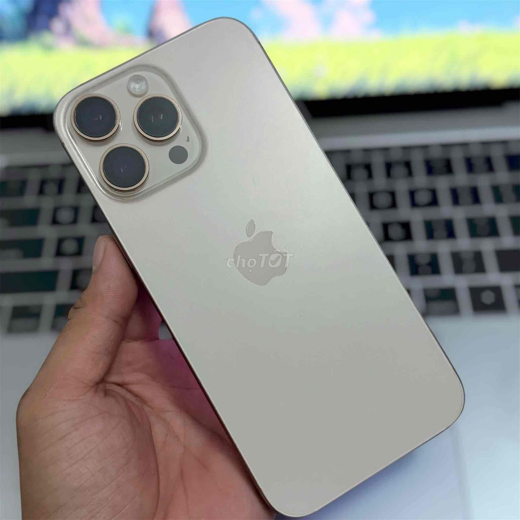Apple iPhone 16 Pro Max 256GB Vàng 99%. Mua bán Điện thoại tại Thành phố Biên Hòa Đồng Nai được đăng bởi TRƯƠNG HUY HOÀNG hình 1