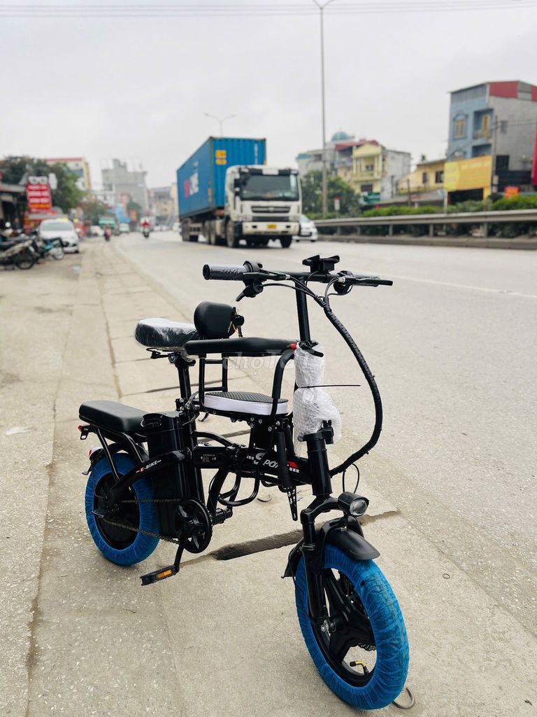Xe trợ lực gấp gọn. Mua bán Xe điện tại Huyện Văn Lâm Hưng Yên được đăng bởi Xe điện Đức Minh hình 3