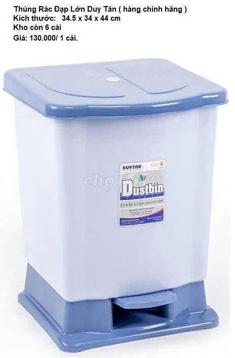 Thùng rác đạp Duy Tân. Mua bán Nội thất, đồ gia dụng khác tại Quận Bình Tân Tp Hồ Chí Minh được đăng bởi Mạnh Hùng hình 1