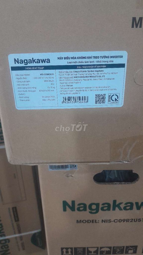 Điều hòa Nagakawa NIS-C09R2U51 9000 BTU Thái Lan. Mua bán Máy lạnh, điều hoà tại Quận Kiến An Hải Phòng được đăng bởi Nhâm Vũ Phương hình 1