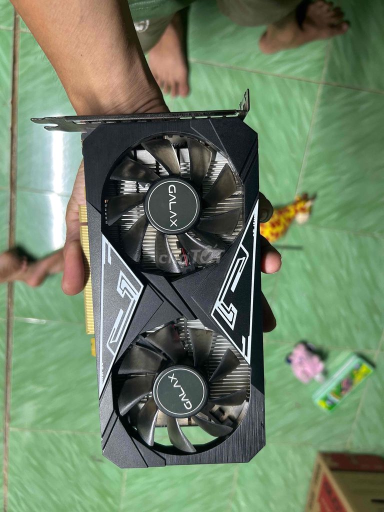 GALAX GTX 1650 4GB DDR6 Đen. Mua bán Linh kiện (RAM, Card...) tại Huyện Chợ Mới An Giang được đăng bởi Nguyễn chí linh hình 1
