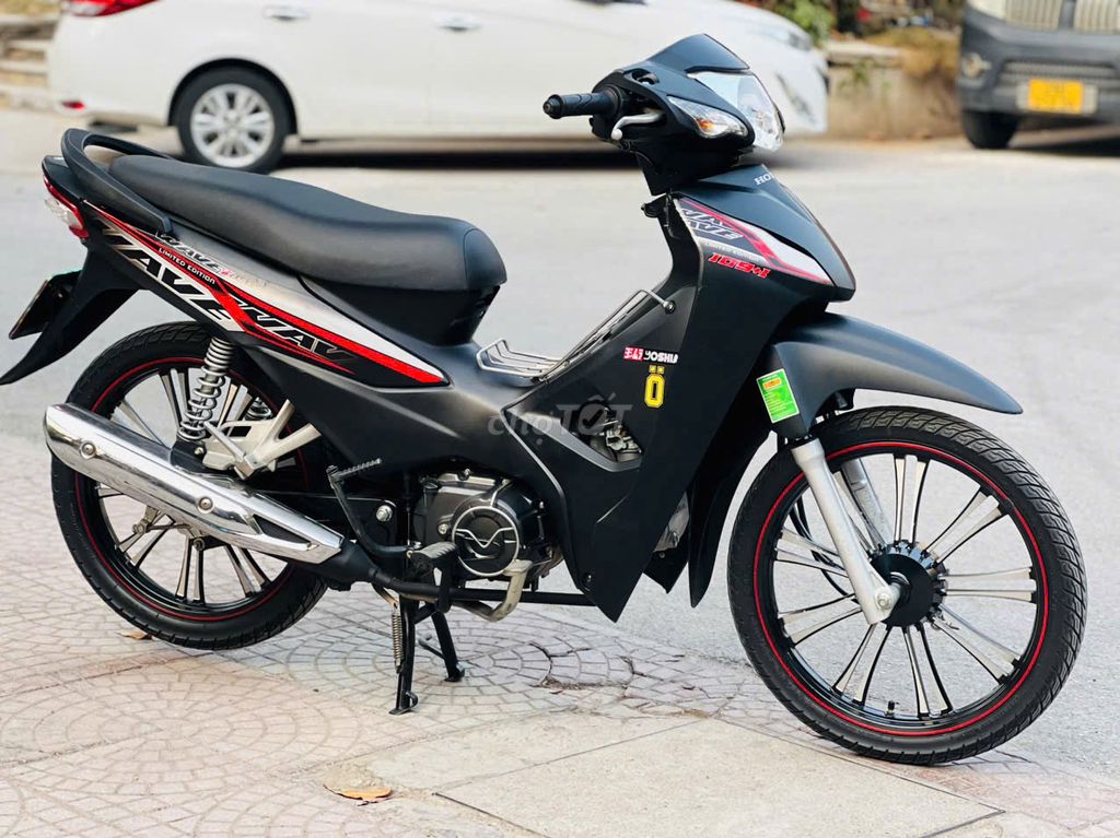 HONDA WAVE A 110 ĐEN VÀNH ĐÚC VỪA MUA 2024. Mua bán Xe máy tại Quận Cầu Giấy Hà Nội được đăng bởi TRÍ KIÊN hình 3