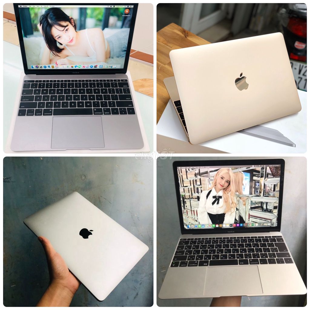 MACBOOK RETINA 12INH 2017-16-15 Có Bảo hàh CÓ SHIP