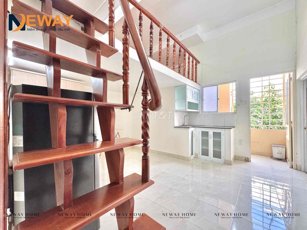 Duplex Đi Bộ Etown Cộng Hoà, Full tiện ích thang máy, giờ giấc tự do