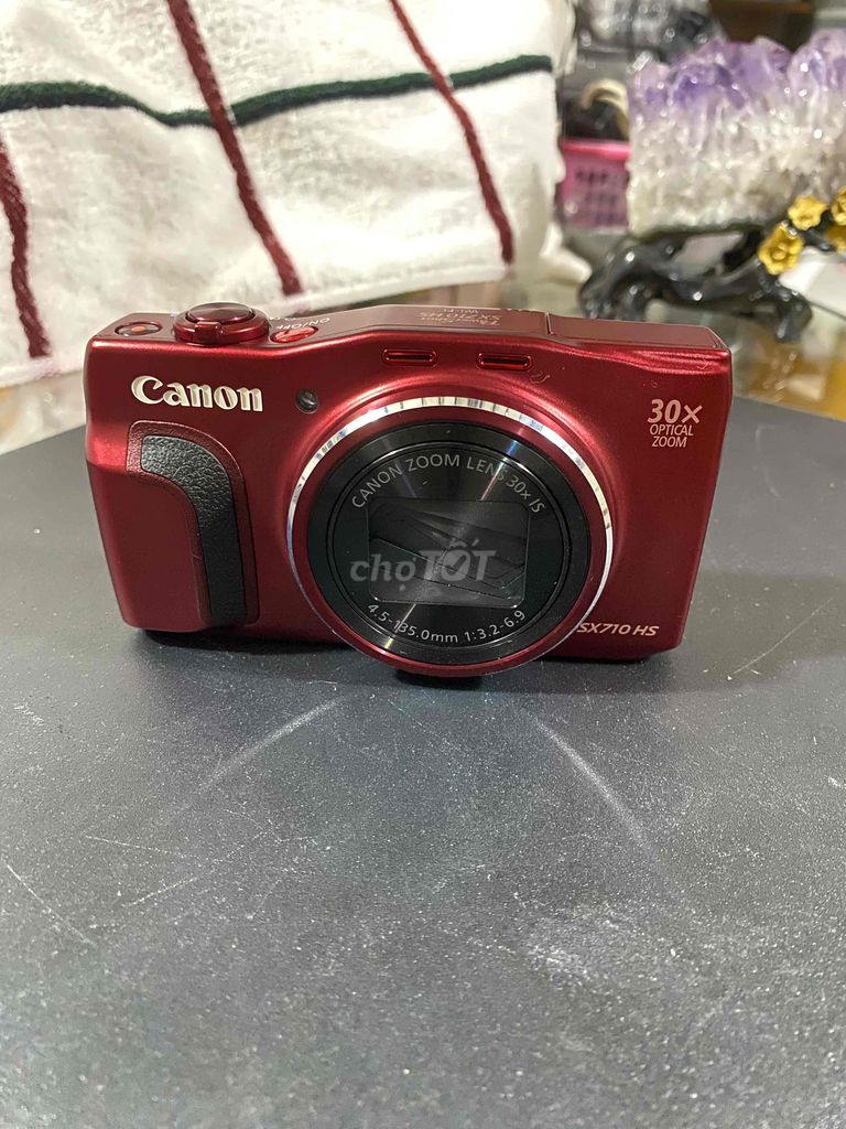 Máy ảnh Canon SX710 HS Đỏ. Mua bán Máy ảnh, Máy quay tại Huyện Trà Ôn Vĩnh Long được đăng bởi maximura hình 1