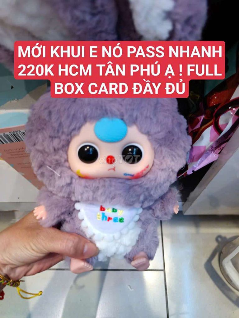 PASS GẤP MỚI KHUI FULL BOX CARD KO FIX