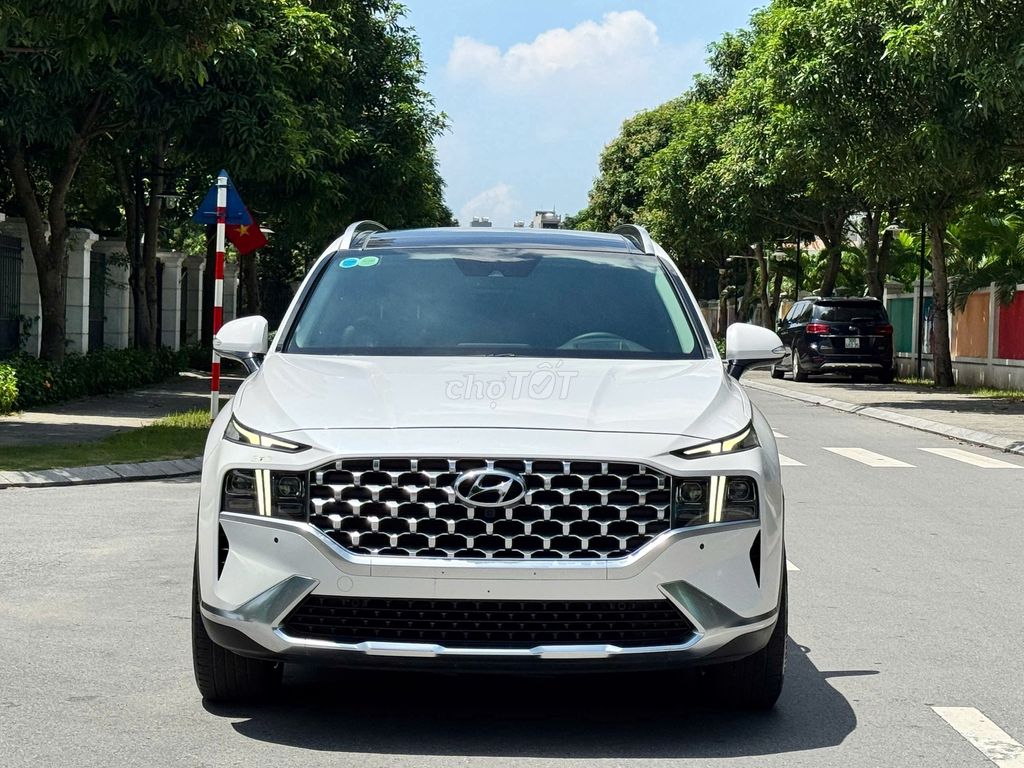 Hyundai Santafe Full xăng, đời 2021. Mua bán Ô tô tại Quận Long Biên Hà Nội được đăng bởi PHÚC LÂM  AUTO hình 1