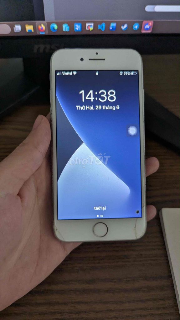 Apple iPhone 7 Trắng Đã sử dụng. Mua bán Điện thoại tại Huyện Thạch Thành Thanh Hóa được đăng bởi Bùi Hoàng Anh hình 1