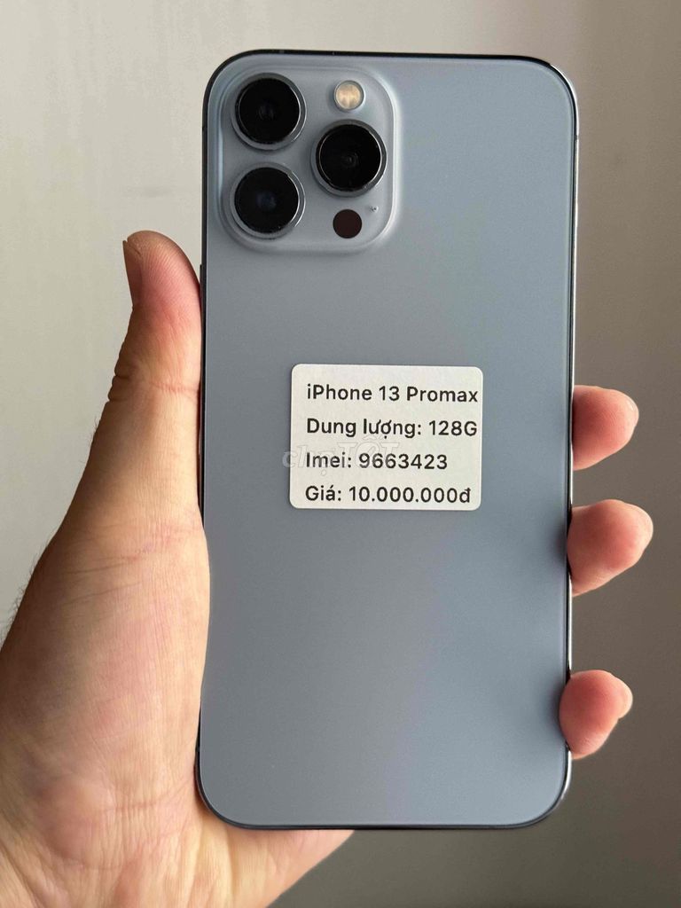iPhone 13 Pro Max 128GB Xanh máy đẹp chuẩn zin. Mua bán Điện thoại tại Thành phố Buôn Ma Thuột Đắk Lắk được đăng bởi Nguyễn Hoàng hình 1