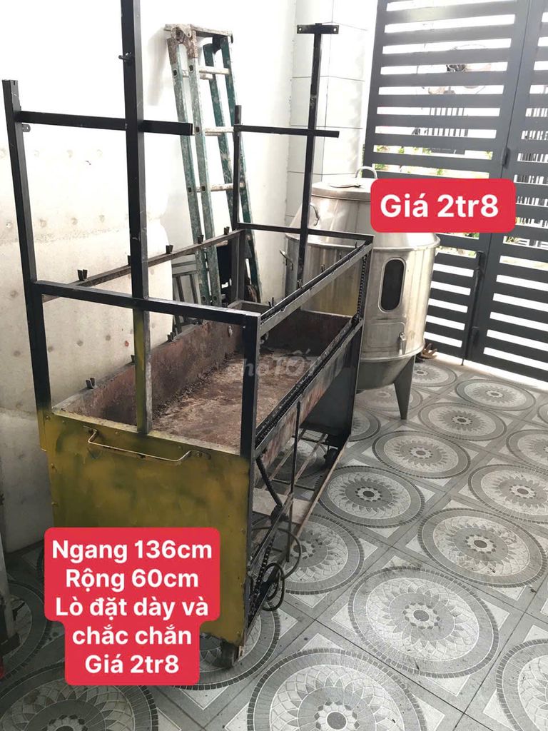 Lò xích và lu quay vịt. Mua bán Bếp, lò, đồ điện nhà bếp tại Thành phố Biên Hòa Đồng Nai được đăng bởi Hạnh Phạm hình 1