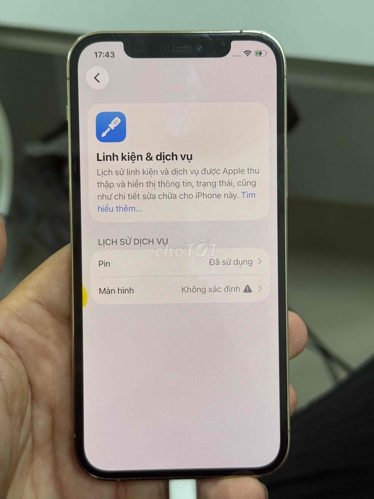 Apple iPhone 12 Pro 256GB Vàng Lỗi nhẹ. Mua bán Điện thoại tại Thành phố Thuận An Bình Dương được đăng bởi Trung Apple Ko bán góp hình 1