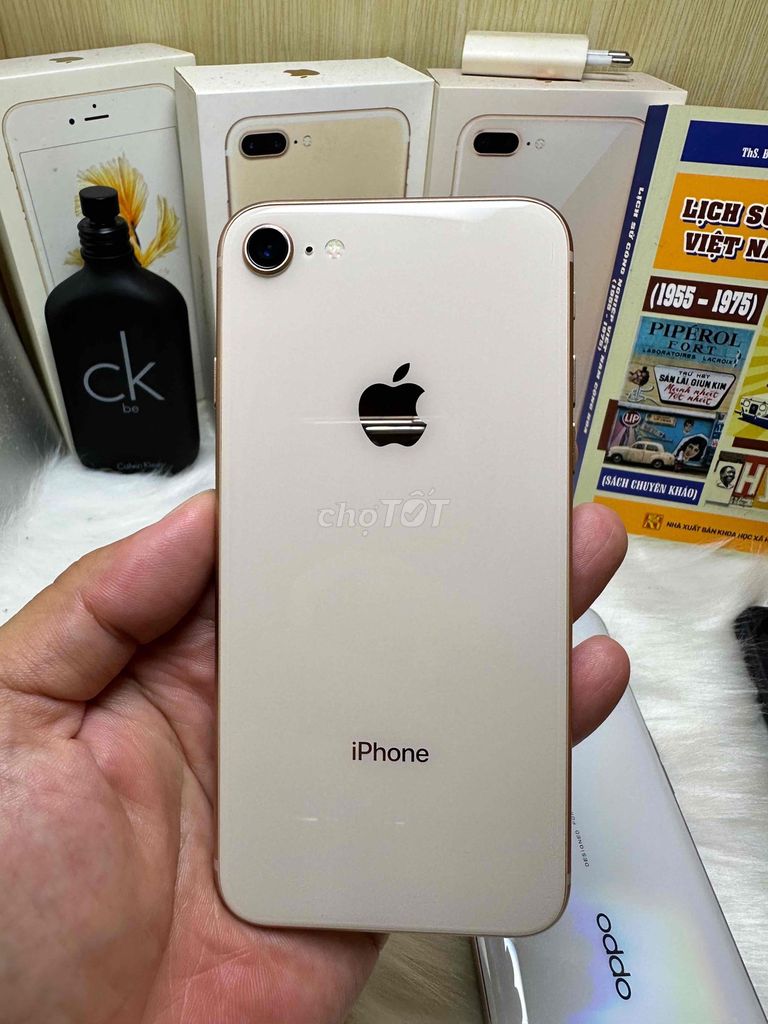 Apple iPhone 8 64GB Vàng đồng Đã qua sử dụng. Mua bán Điện thoại tại Huyện Gò Công Tây Tiền Giang được đăng bởi Điện Thoại Giá Rẻ hình 1