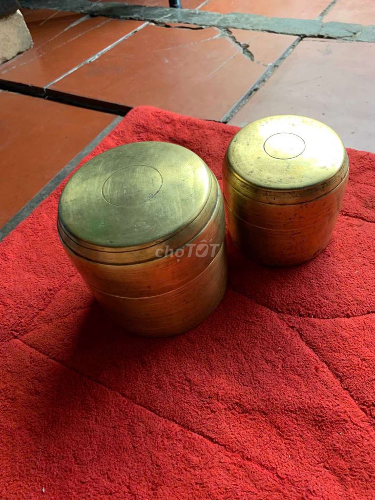 Hộp trầu Đồng Cổ Vàng đồng. Mua bán Đồ sưu tầm, đồ cổ tại Thành phố Sa Đéc Đồng Tháp được đăng bởi Phương  hình 1