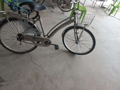 Xe đạp Inox màu Bạc. Mua bán Xe đạp tại Thành phố Long Xuyên An Giang được đăng bởi XE ĐIỆN LONG XUYÊN