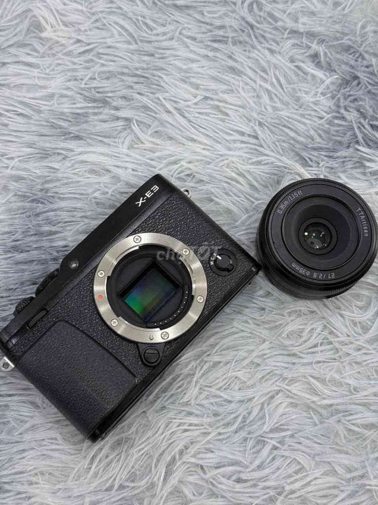 Máy ảnh Fujifilm X-E3 Đen 99% kèm lens TTarisan 27. Mua bán Máy ảnh, Máy quay tại Quận 5 Tp Hồ Chí Minh được đăng bởi Phan Thế Phong  hình 1