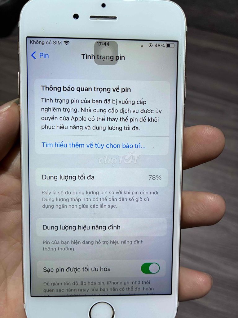 Apple iPhone 6s 16GB Vàng. Mua bán Điện thoại tại Huyện Gia Lâm Hà Nội được đăng bởi Nguyễn Tùng hình 1