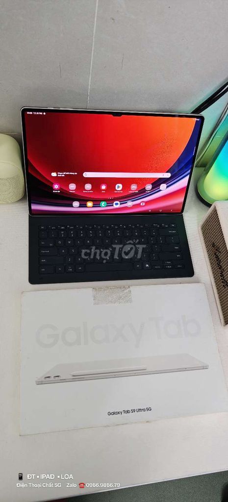 Samsung Galaxy Tab S9 Ultra 5G 12GB/256GB Bạc. Mua bán Máy tính bảng tại Quận Tân Bình Tp Hồ Chí Minh được đăng bởi Hùng hình 1