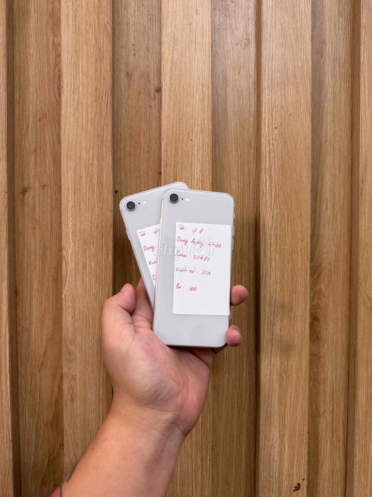 Apple iPhone 8 64GB Trắng Like New. Mua bán Điện thoại tại Quận Đống Đa Hà Nội được đăng bởi  HT Mobie Trả góp nợ xáu bao duyệt hình 1