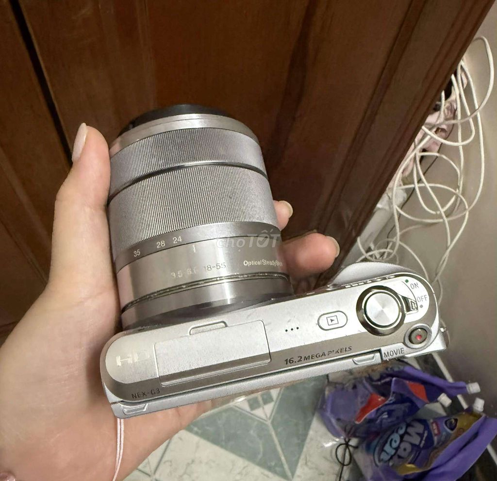 Máy ảnh Sony NEX-C3 Bạc. Mua bán Máy ảnh, Máy quay tại Quận Gò Vấp Tp Hồ Chí Minh được đăng bởi Trần Như Hậu hình 1