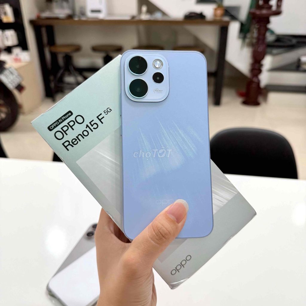OPPO Reno15 F 5G Xanh Like New. Mua bán Điện thoại tại Thành phố Tây Ninh Tây Ninh được đăng bởi Mỹ Vy Store Mobile Tây Ninh hình 1