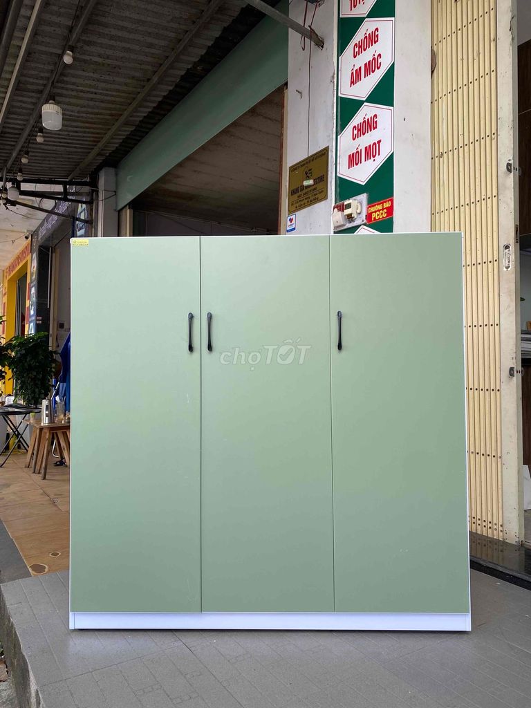 Tủ giày Nhựa Đài Loan Xanh lá. Mua bán Tủ, kệ gia đình tại Quận Cẩm Lệ Đà Nẵng được đăng bởi Nội Thất Bếp Trọn Gói Gia Đình Phát  hình 1