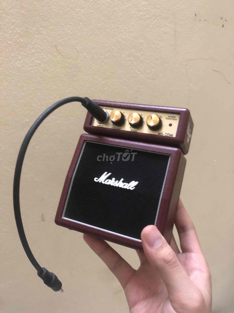 MARSHALL × DR. MARTENS MS-2DM MICRO AMP IN OXBLOOD