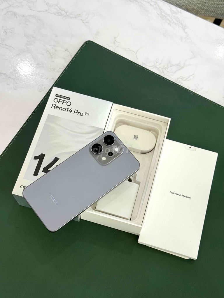 OPPO Reno14 Pro 5G 512GB Titan Like new. Mua bán Điện thoại tại Thành phố Cà Mau Cà Mau được đăng bởi Thanh phong  hình 1