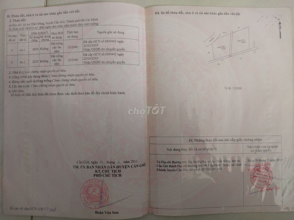 Bán đất cây lâu năm mặt tiền đường Rừng Sác, huyện Cần Giờ, TP. HCM.. Mua bán đất tại Huyện Cần Giờ Tp Hồ Chí Minh được đăng bởi Hậu hình 1