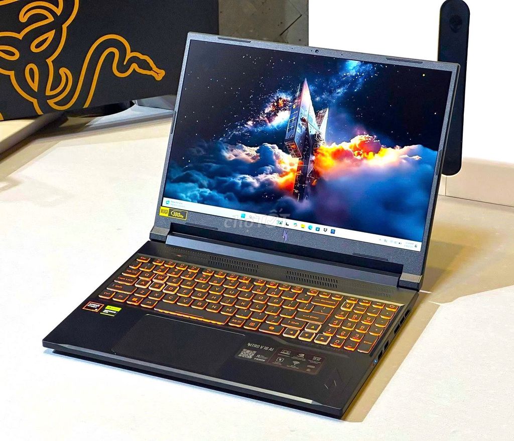 Acer Nitro V16: Ryzen 5-8645HS & RTX 4050 165Hz. Mua bán Laptop tại Quận Hải Châu Đà Nẵng được đăng bởi TTCenter 484 NÚI THÀNH hình 1