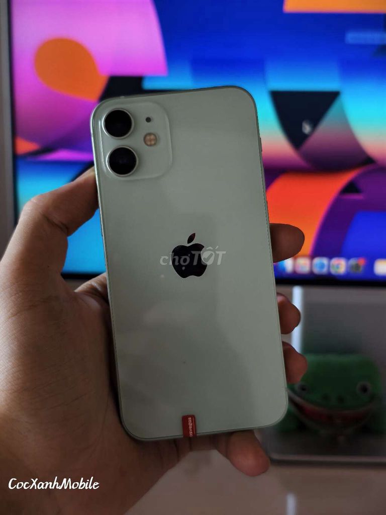 iPhone 12 Mini 128G Xanh mint đẹp 99%,pin new 100%. Mua bán Điện thoại tại Quận Liên Chiểu Đà Nẵng được đăng bởi Minh Hiệp CócXanhMobile hình 1