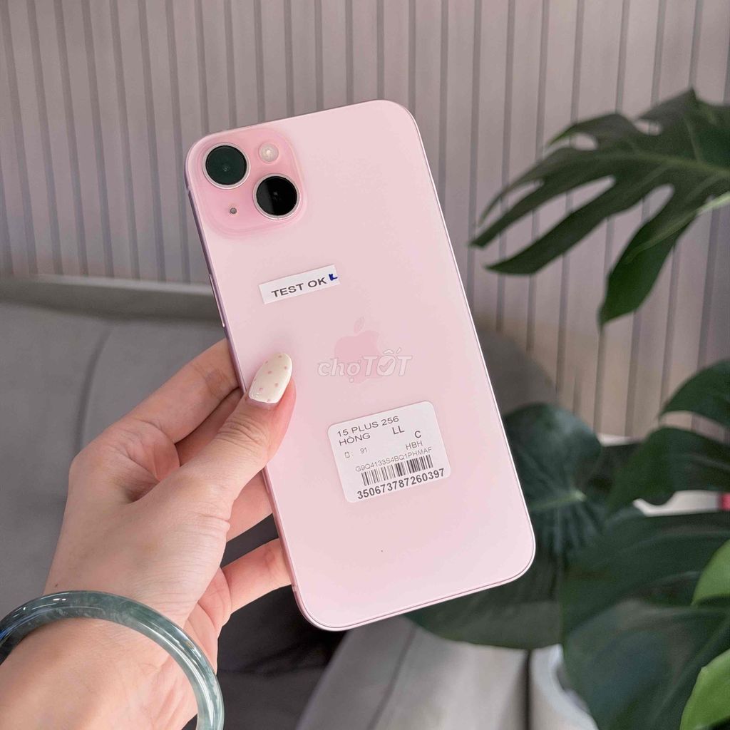 Apple iPhone 15Plus 256GB Hồng Mỹ LL/A Chính Hãng. Mua bán Điện thoại tại Quận 8 Tp Hồ Chí Minh được đăng bởi CA REM BÁN TÁO hình 1