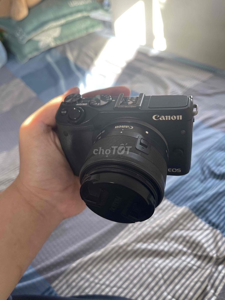 Máy ảnh Canon EOS M3 Zoom 15-45mm Đen. Mua bán Máy ảnh, Máy quay tại Thành phố Đà Lạt Lâm Đồng được đăng bởi do hai thang hình 1