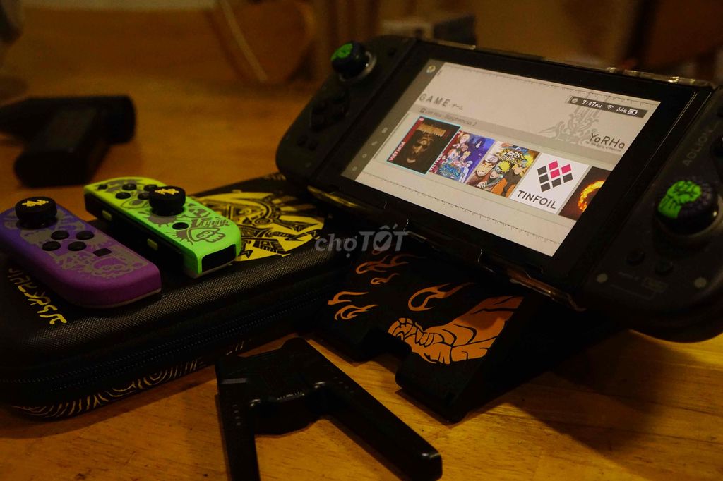 Nintendo Switch V2 64+256GB Aolion. Mua bán Thiết bị chơi game tại Quận Tân Bình Tp Hồ Chí Minh được đăng bởi Nguyễn Đạt hình 1