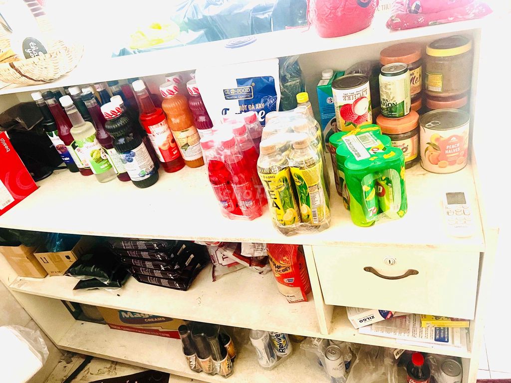 THANH LÝ KỆ THU NGÂN, KỆ QUẦY NƯỚC