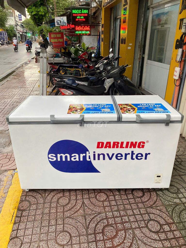 Tủ đông mát Darling 770 lít Inverter siêu nhẹ điện. Mua bán Tủ lạnh tại Quận 11 Tp Hồ Chí Minh được đăng bởi QUANG PHÁT hình 1
