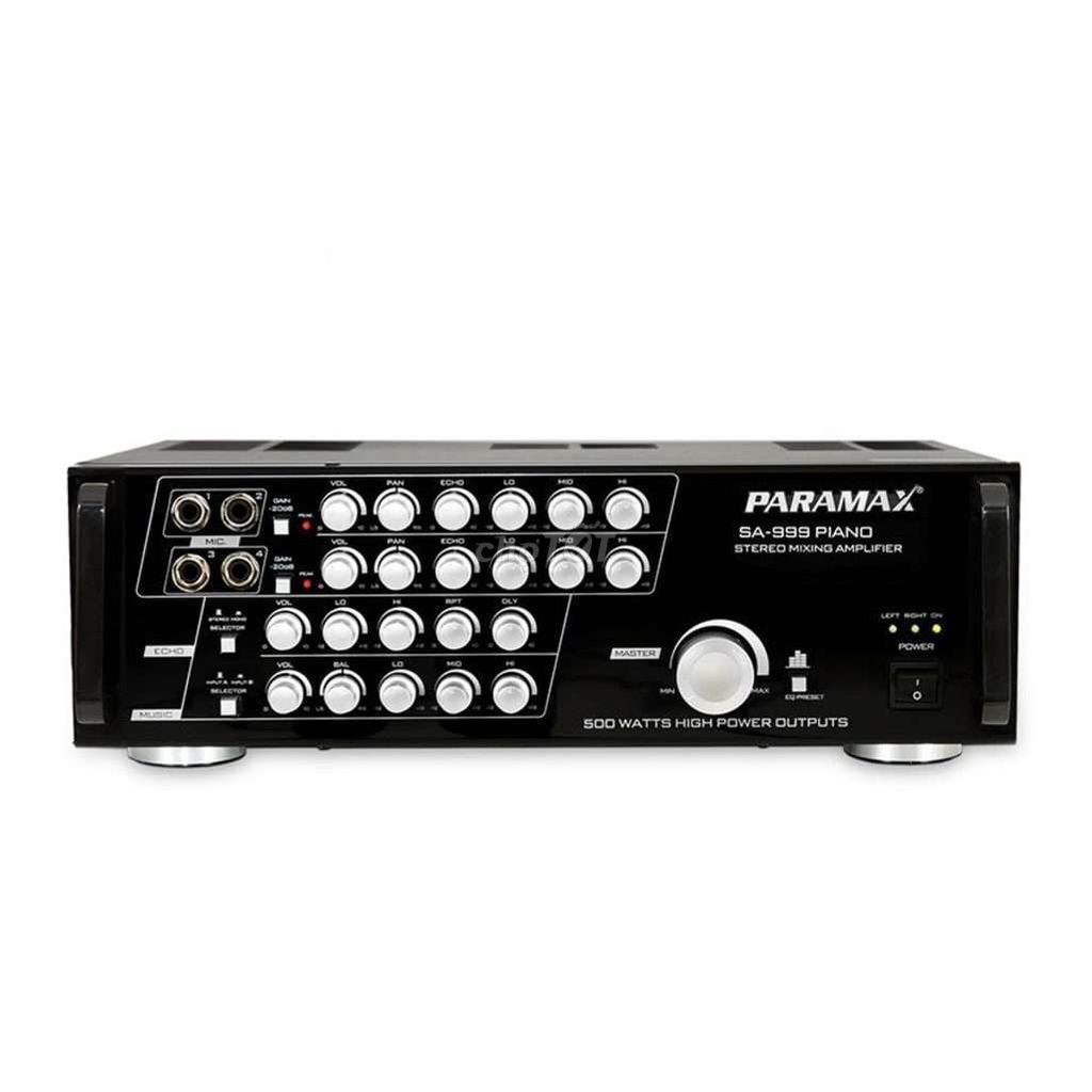 Amply Paramax SA-999 Piano Đen. Mua bán Tivi, Âm thanh tại Huyện Nhà Bè Tp Hồ Chí Minh được đăng bởi Nguyễn Vy hình 1