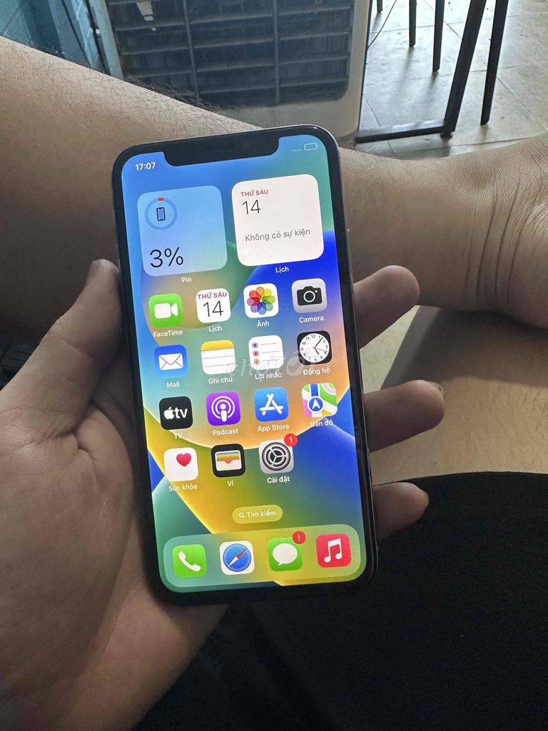 Apple iPhone X 256GB Trắng. Mua bán Điện thoại tại Quận Liên Chiểu Đà Nẵng được đăng bởi Vũ Anh Tú hình 1