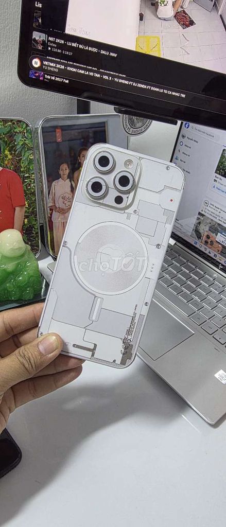 Apple iPhone 15 Pro Max 256GB Trắng LL/A Đ. Mua bán Điện thoại tại Quận 4 Tp Hồ Chí Minh được đăng bởi Nguyễn Nhân hình 1