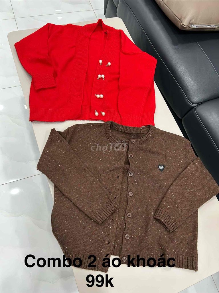combo 2 Áo khoác Nữ Len Freesize. Mua bán Quần áo tại Quận 3 Tp Hồ Chí Minh được đăng bởi nhàn hình 1