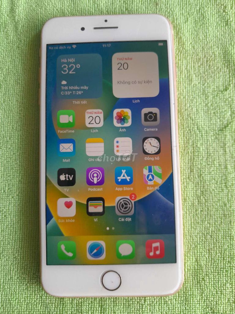 Apple iPhone 8 Plus 64GB Vàng hồng Like New. Mua bán Điện thoại tại Quận Ninh Kiều Cần Thơ được đăng bởi muabandienthoai hình 1