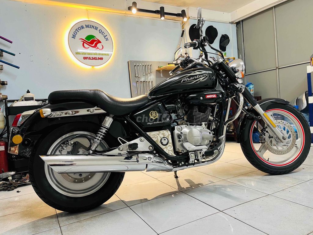 Honda Phantom 200cc Đen. Mua bán Xe máy tại Quận Phú Nhuận Tp Hồ Chí Minh được đăng bởi trường Giang Motor hình 2
