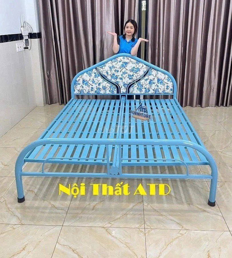 GIƯỜNG SẮT GIƯỜNG SẮT -- GIƯỜNG SẮT - GIƯỜNG SẮT. Mua bán Giường, chăn ga gối nệm tại Quận Tân Phú Tp Hồ Chí Minh được đăng bởi Tổng Kho Nội Thất Sài Gòn hình 1